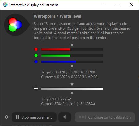 displaycal video mode