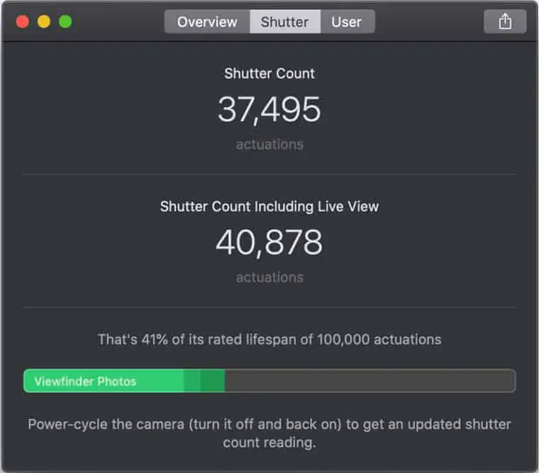 Getting Shutter Actuation Count From Canon Cameras - Photo Taco Podcast
